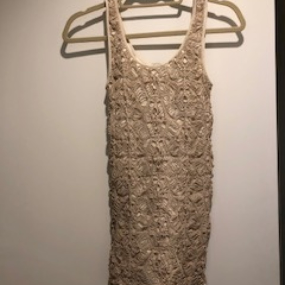 Bebe Textured Body Con Dress